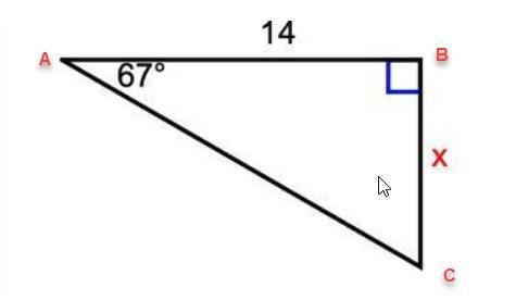 Solve for x. Round to the nearest hundredth.-example-1