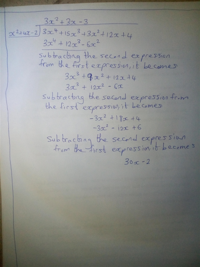 Use Long Division to answer number 5. Please show all work!​-example-1