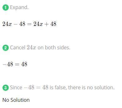 8(3x-6)=6(4x+8) help please with step by step thanks-example-1