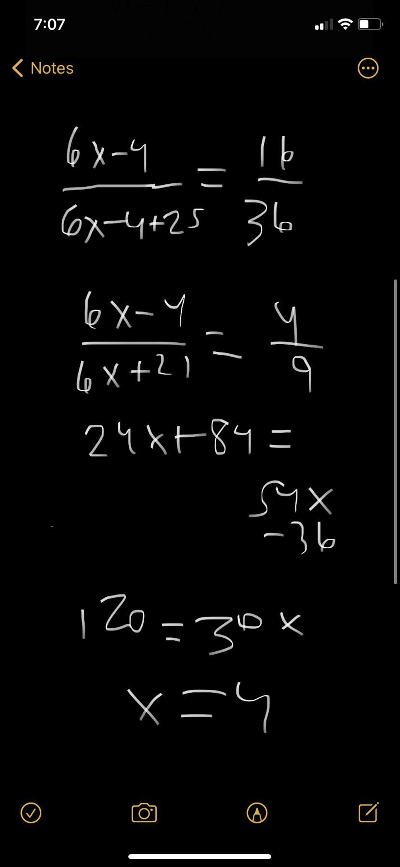 How do I solve for x ?​-example-1