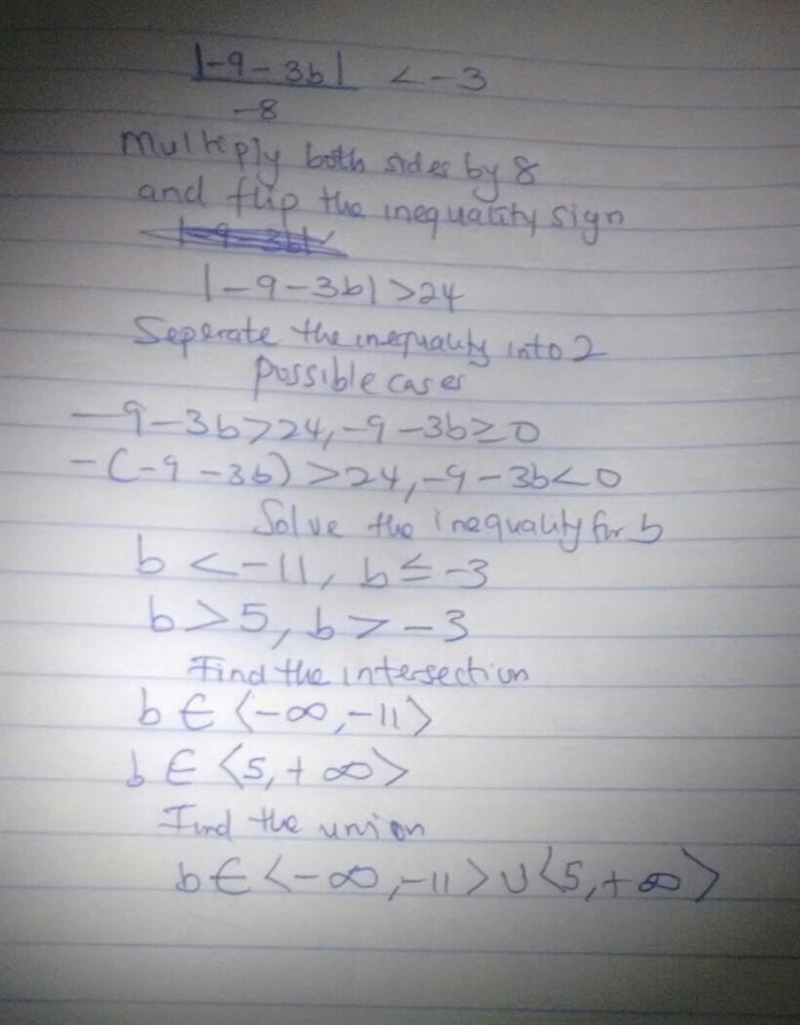 Solve the inequality below. Give your answer in interval notation. Simplify any fractions-example-1