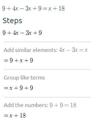 9+4x-3x+9 pls help me with this-example-1