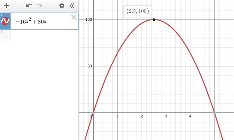 The equation that models the height of an aerial bomb t seconds after it is shot upwards-example-1