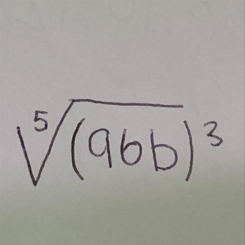 Write the expression in radical form-example-1