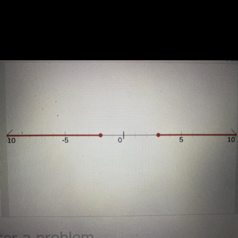 Which graph represents the solution to (x - 3)(x + 2) ≥ 0?-example-1