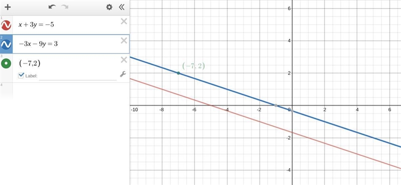 Find the value of $B - A$ if the graph of $Ax + By = 3$ passes through the point $(-7,2),$ and-example-1