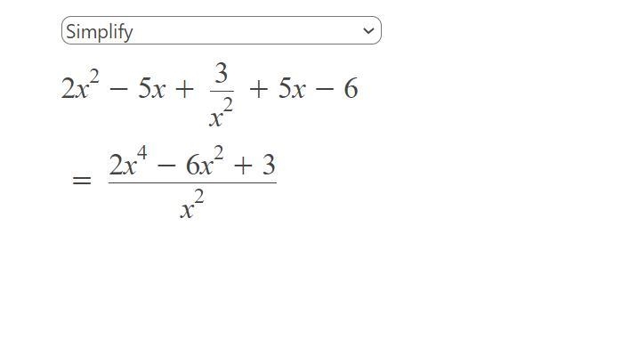 Simply fully 2x^2-5x+3 / x^2+5x-6​-example-1