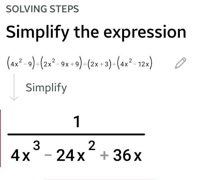 (4x^2-9)/(2x^2-9x+9) / (2x+3)/(4x^2-12x)-example-1