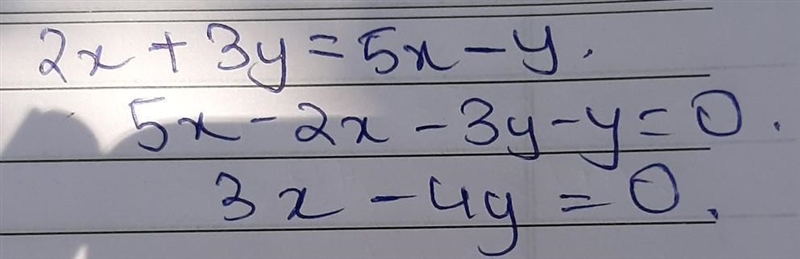 2x + 3y = 5x -y .......-example-1