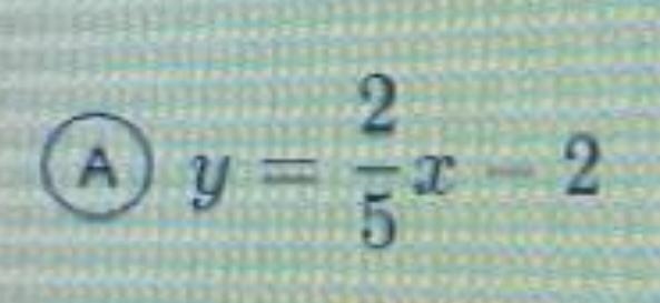 Which equation represents the line shown on the coordinate right below-example-1