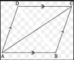 ABCD is a parallelogram AC = 15, m∠ BAC = 22° , m∠DAC = 27° Find: AB and BC-example-1