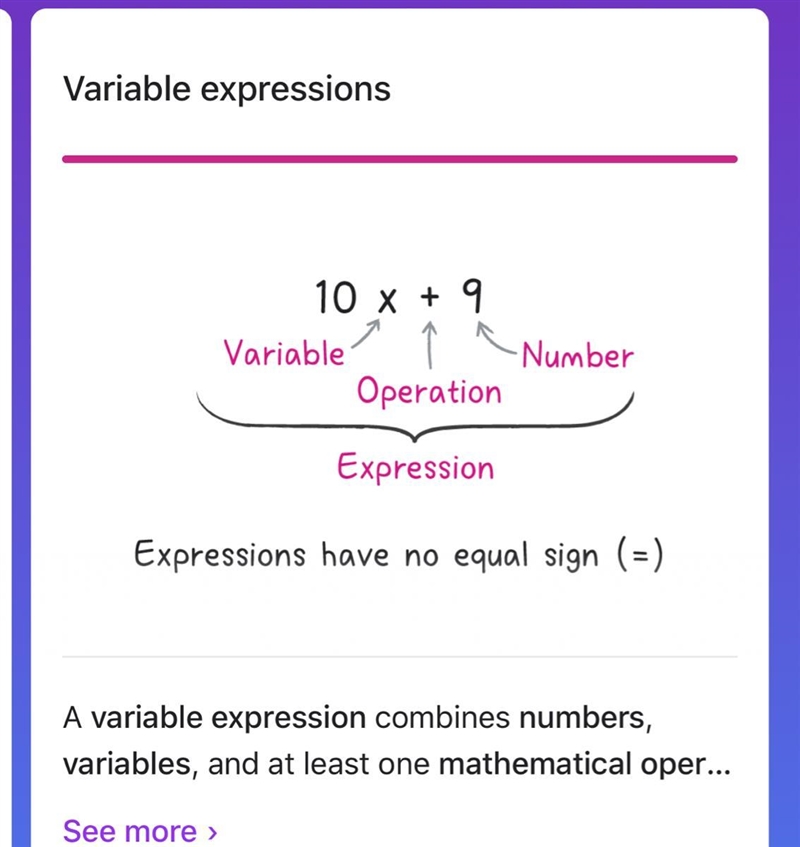 Matching Equivalent Expressions Match the simplified expression to an equivalent expression-example-1