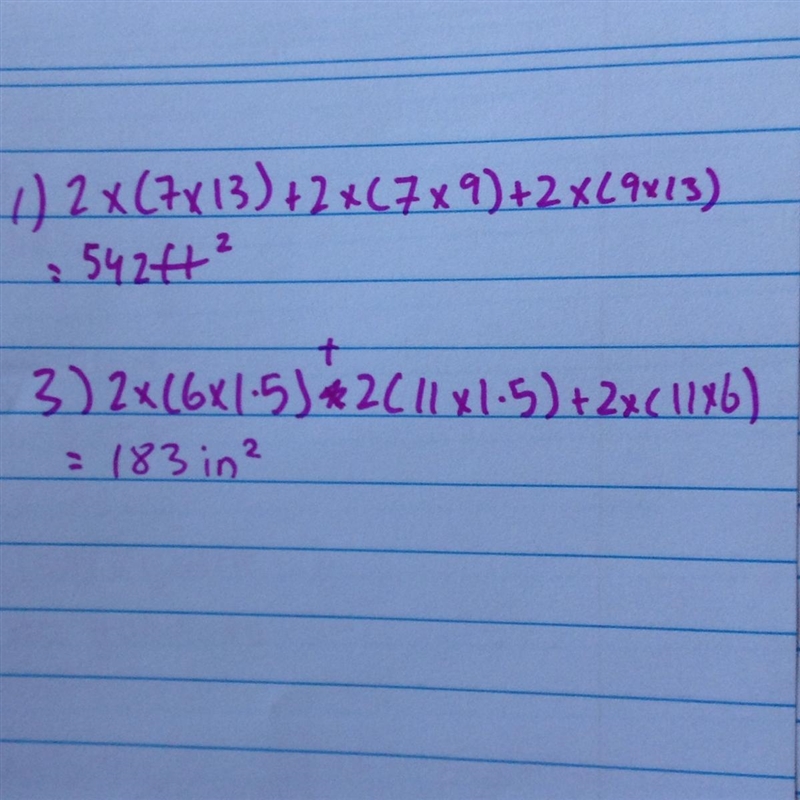 Can someone please help me with 1 and 3-example-1