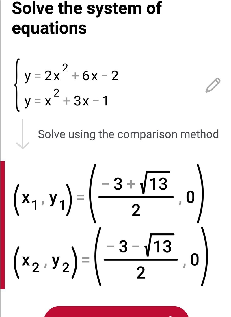 Find the roots and write in vertex form! 1) y = 2x^2 + 6x - 2 2) y = x^2 + 3x - 1 Please-example-1