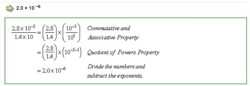 Simplify. Write the answer in scientific notation.-example-1