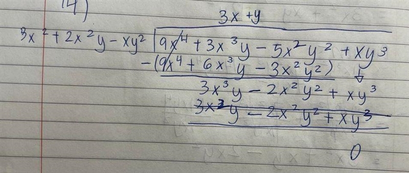 BRO PLS HELP I'M BEGGING Divide the following polynomials. Write your answer in order-example-1