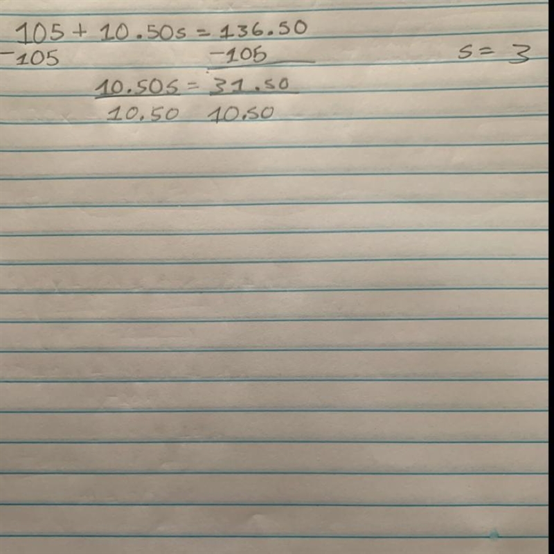 Lauren gets $105 per day as wages $10.50 as commission for every laptop she sells-example-1