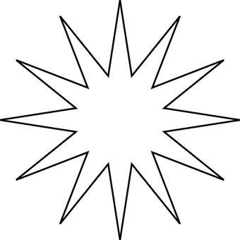 On Geometry, How can I do a 12-Pointed star?-example-1