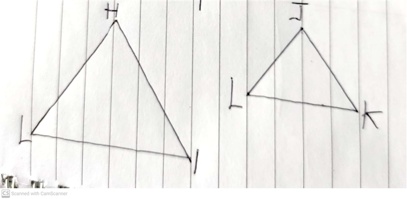 F △HLI ~ △JLK by the SSS similarity theorem, then StartFraction H L Over J L EndFraction-example-1