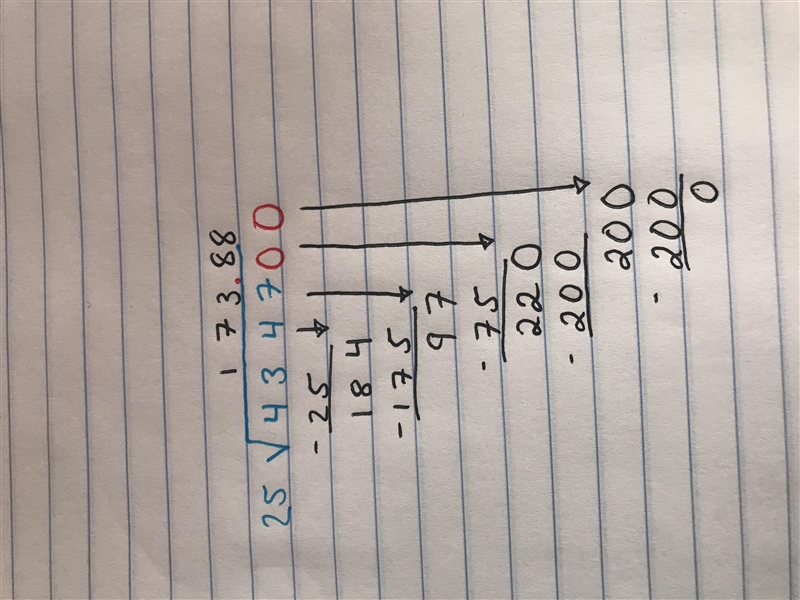 What is 4347 divided by 25 and explain how you got your answer-example-1