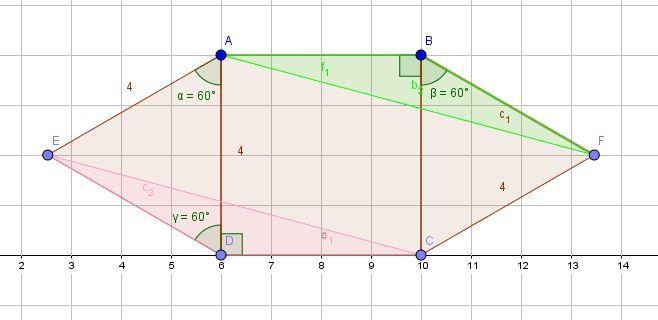 ABCD is a square. Two equilateral triangles AED and BFC have been constructed on the-example-1