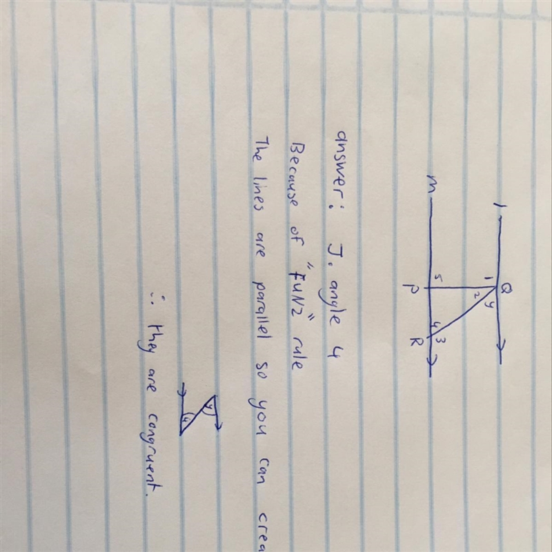 Can somone pls help me i give bralinst In the figure showing APQR below, line 1 is-example-1