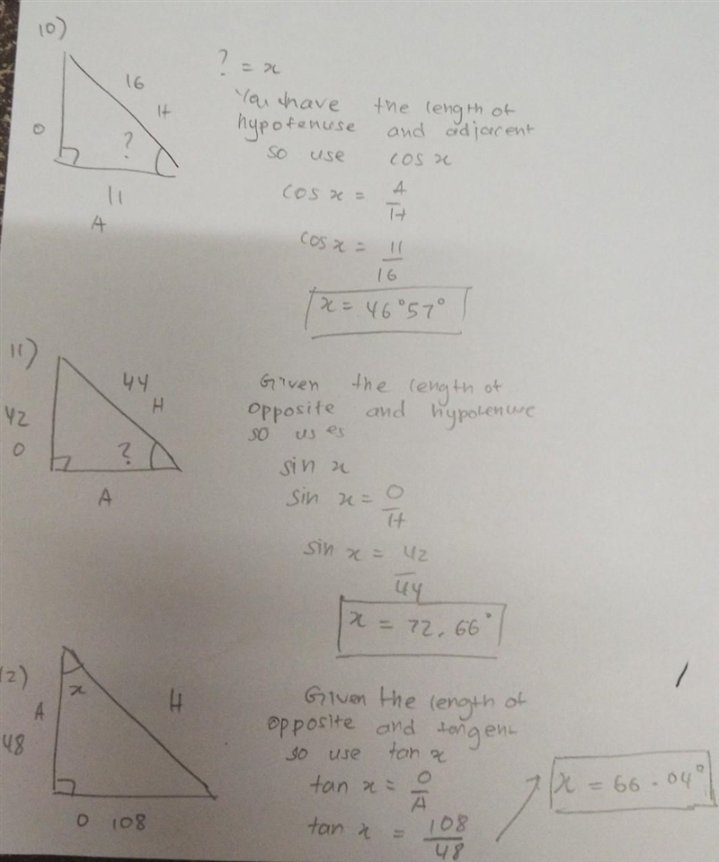 Part 4. Find the measure of the indicated angle to the nearest degree​-example-1