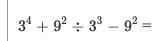 Use the rule for order of operations to simplify the expression as much as possible-example-1