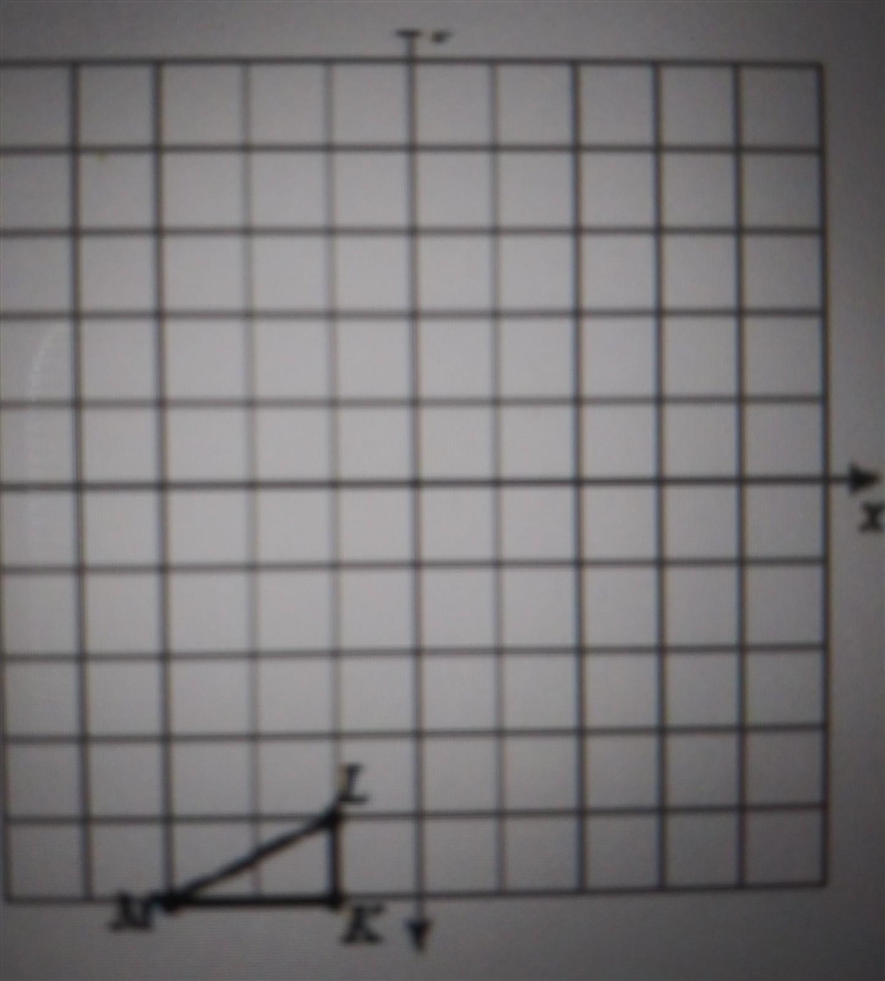 Find the coordinates of M' after a reflection of the triangle across the parallel-example-1