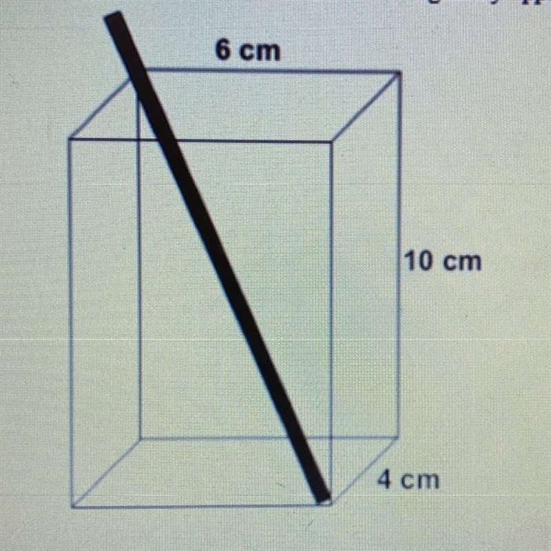 The designers of drink cartons must consider the length of the straw required so that-example-1