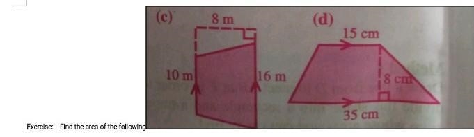 Please i need answer ASAP find the area of each shapes ​-example-1