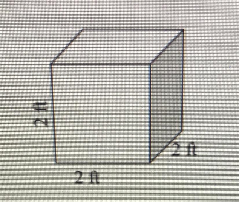 What is the surface area of the figure? Also this is on edulastic-example-1