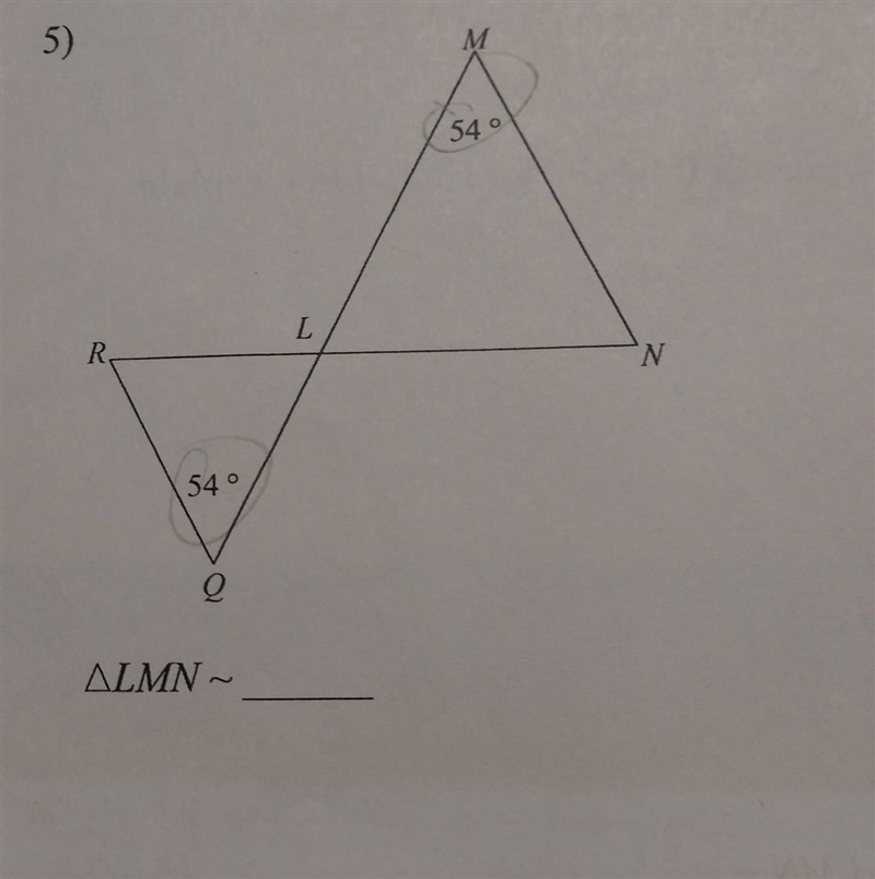 Determine if the triangles in each pair are similar. If so, create a flowchart proof-example-1