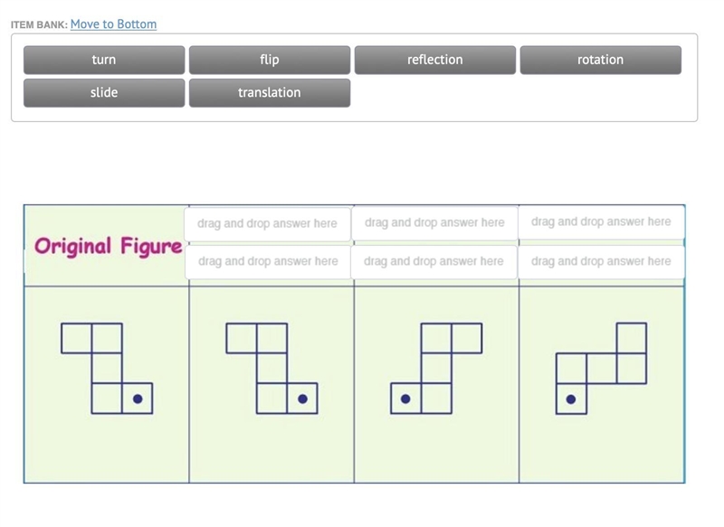 Label the transformation of the original figure.-example-1