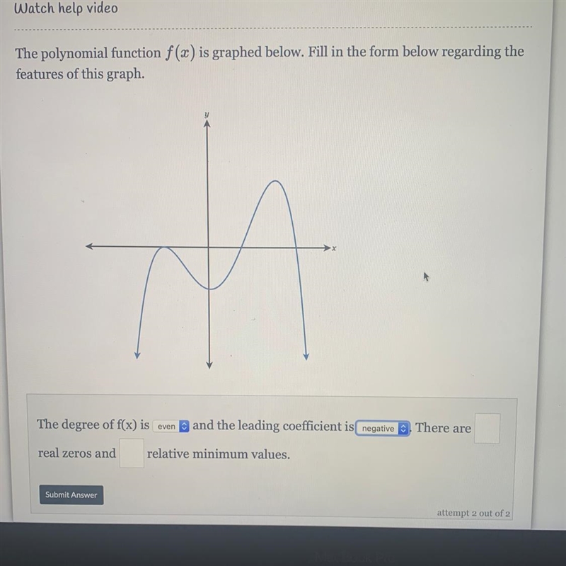 Plz help! how many zeros abs relative minimums does it have?-example-1