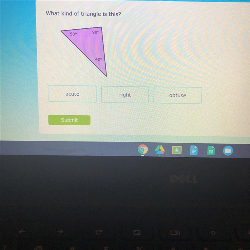 What kind of triangle is this?-example-1