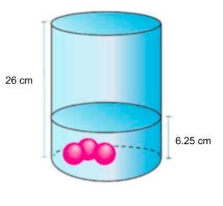 While conducting an experiment of dropping marbles into a glass partially filled with-example-1