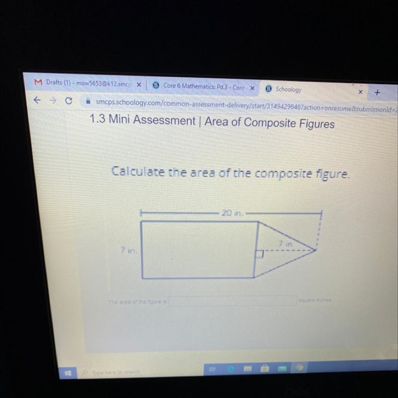 Who can find the area-example-1