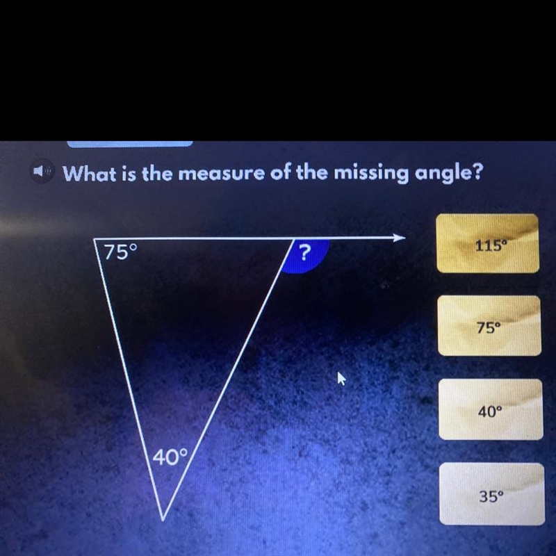 What is the measure of the angle?-example-1