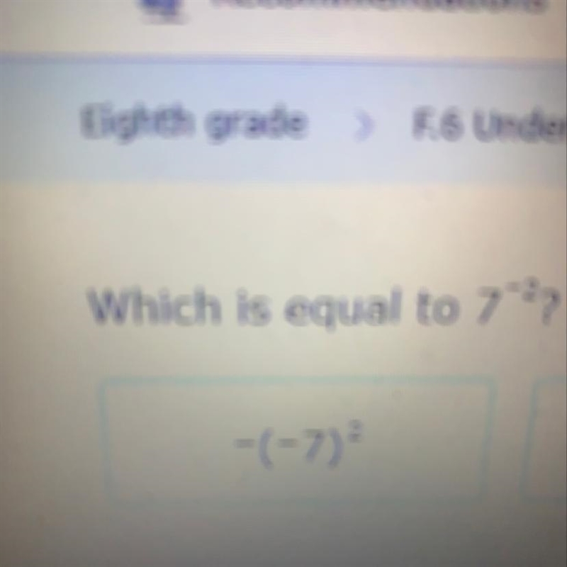 What is equal to 7 -2-example-1