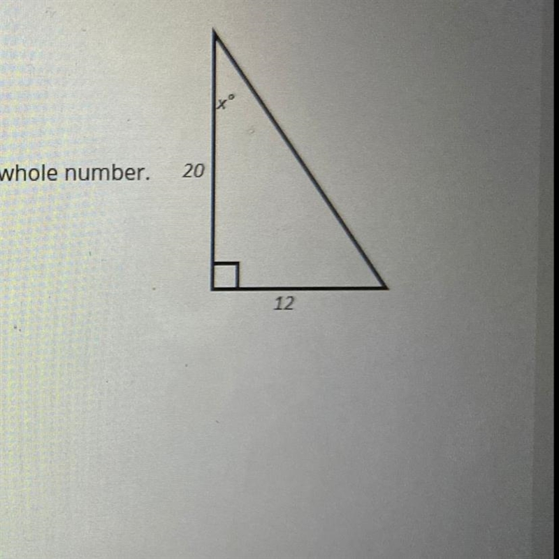 What is the measure of the missing angle? Round answer to nearest whole number-example-1