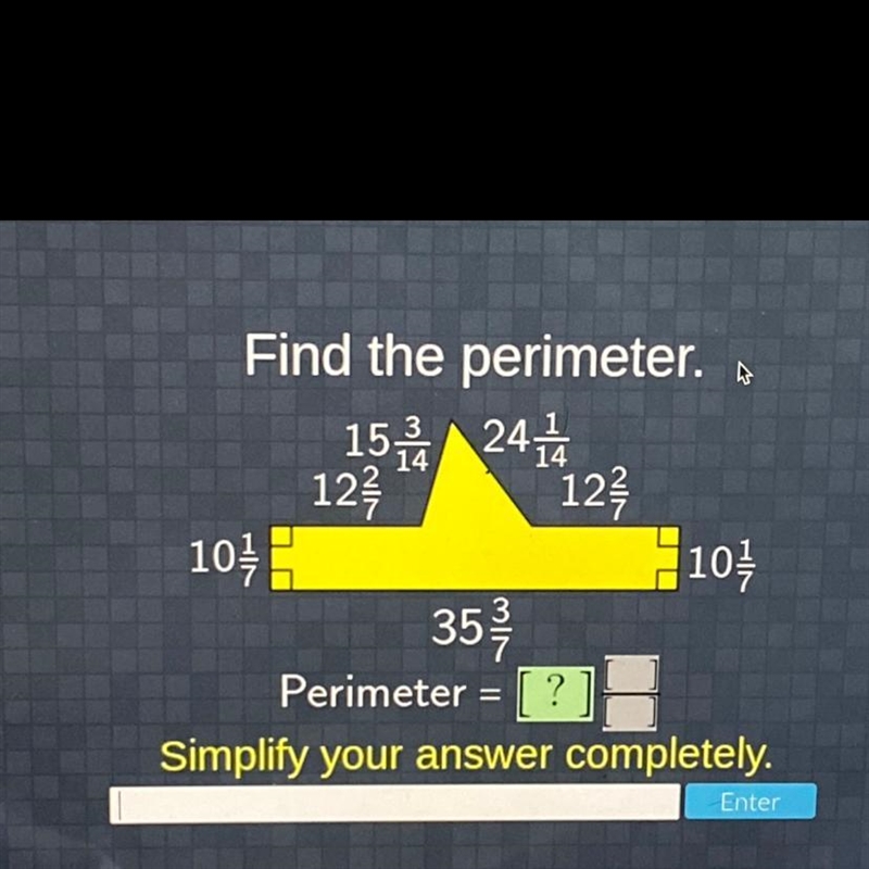 Find the perimeter. simplify your answer completely-example-1