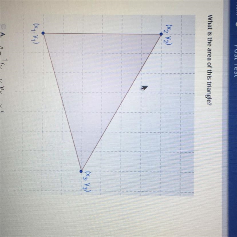 What’s the area of this triangle?-example-1