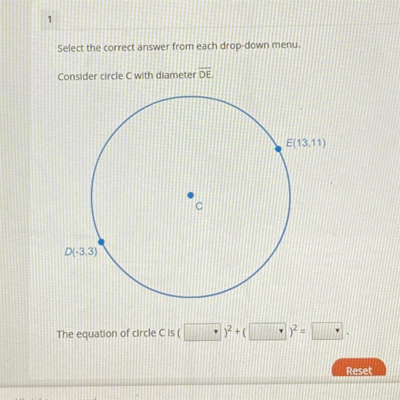 What is the equation of circle C???-example-1