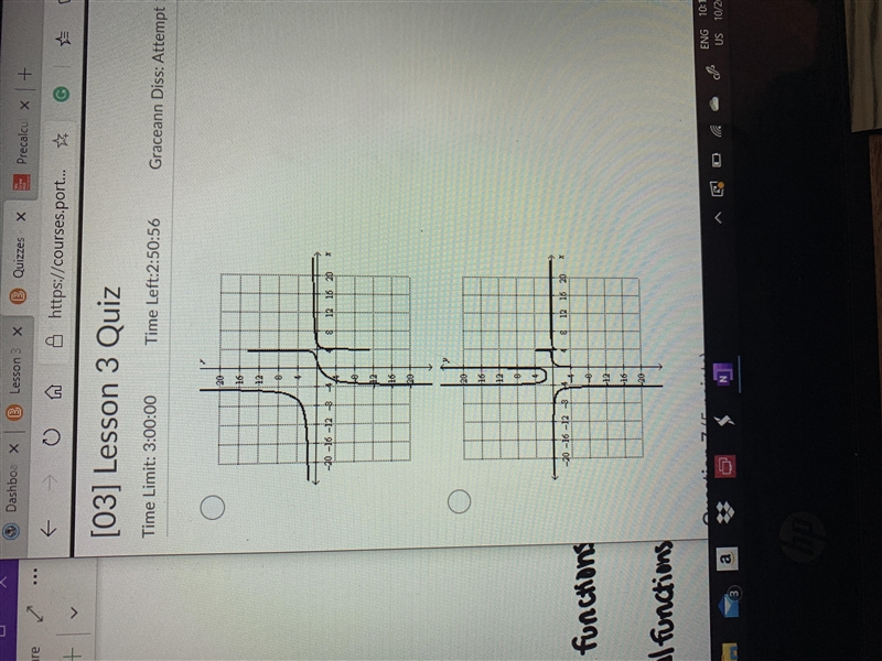 Graph f(x)=x(x-4)(x+4)/x^2-8x+12 Pls hurry I’m timed-example-2