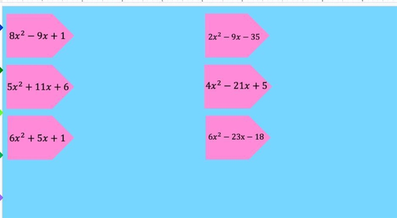 If you can factor trinomials pleasee help you don't need to do all of them-example-1