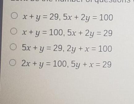 PLEASE HELP ME Mr. Martin is giving a math test next period. The test, which is worth-example-1