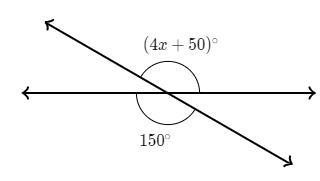 Solve for x in the diagram below.-example-1