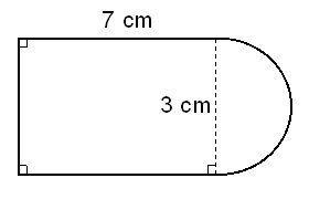 What is the area of this figure? Use 3.14 for pi. A. 49.26 cm2 B. 28.07 cm2 C. 24.53 cm-example-1