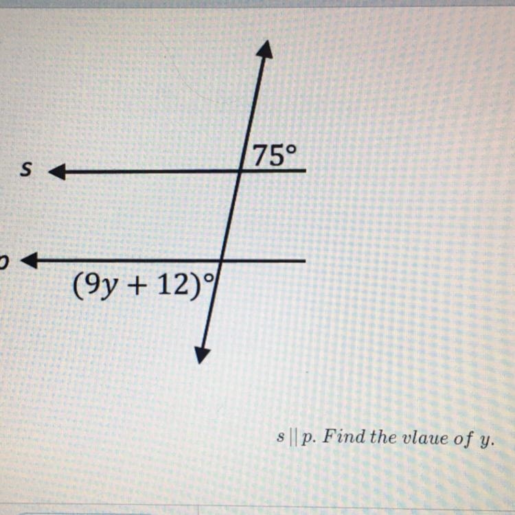 FIND VALUEE OF Y !!!-example-1